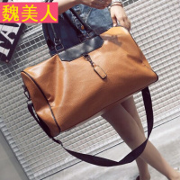 新款男女通用旅行包大包复古行李包运动健身包轻便登机包单肩手提