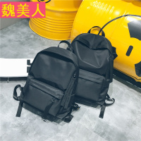 潮牌双肩背包女潮2017新款韩版百搭街头潮流防水旅行学生电脑书包
