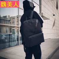 背包男2017新款 ins高中学生书包潮防雨牛津布街拍个性复古双肩包