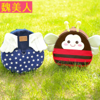 幼儿园书包儿童书包1-3-5岁小虫家男女童小书包宝宝防走失背包