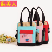 韩版棉质布艺儿童包包背包斜挎包书包手提包时尚小学生补习包