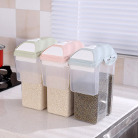 可定量防潮密封杂粮储物罐厨房家用冰箱大米收纳箱米缸保鲜收纳盒