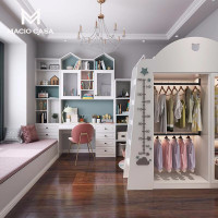 玛格青年房全屋定制上下床榻榻米双层床青年房整体衣柜书桌柜定做 预付金