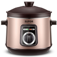 苏泊尔(SUPOR)DG50YK11-30 5升 电炖锅 紫陶内胆 玫瑰金