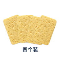 金铂喜海绵擦厨房洗碗海绵木浆棉清洁擦锅百洁布刷碗独立包装 4只装