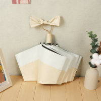 古达遮阳太阳晴雨伞两用女生ins风简约高颜值全自动折叠防晒