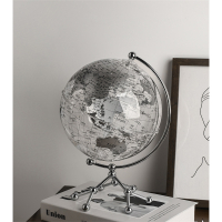 阿斯卡利透明地球仪摆件轻奢家居客厅电视柜书房办公室桌面饰品