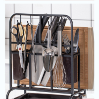 不锈钢刀架厨房用品置物架家用大全多功能筷子笼砧板菜刀具收纳架