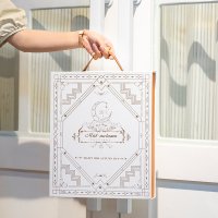 古达月饼包装盒月饼礼盒空盒子中秋节手提冰皮月饼创意6粒8粒烘焙收纳盒