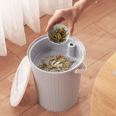 古达茶水桶废水桶茶渣桶功夫茶具配件茶台分离过滤茶漏茶道接水垃圾桶