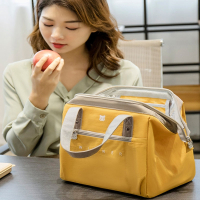 古达保温袋铝箔加厚饭盒袋子上班族洋气带饭包午餐袋便当袋手提包餐包