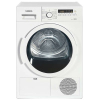 西门子(SIEMENS) WT46B200TI 8公斤 变频干衣机(白色) 3D智能专业烘干