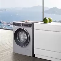 西门子WJ45UM181W 10公斤大容量变频洗衣机智能除渍全自动滚筒