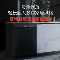 西门子 SJ23HB08KC 12套 独立式洗碗机 家用大容量 独嵌两用 除幽门杆菌 智能家居互联