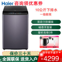 XQS100-BZ276波轮洗衣机10公斤双动力直驱变频 全自动下排水直驱变频电机 一级能效