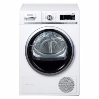 西门 子 WT4HW5600W 烘 干机9公斤 欧洲进口 热 泵低温护衣 家居 互联 衣 干即停