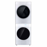 松下L18M+L1023D 轻奢洗烘套装 光动银除菌 双变频 智能投放 滚筒洗衣机10kg+变频热泵烘护机正反转