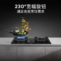 西门子 ER72B3VBMP 5.2kw嵌入式大火力燃气灶 230°宽幅旋钮 天然气 易拆洗灶头 意外熄火保护