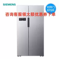 西门子 KA61EA09TI 无霜大容量 变频银色 对开双开门冷藏展示柜