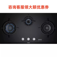 西门子 ER9PM331MQ 燃气灶 三眼灶 玻璃面板(上海专用)蒸饭柜