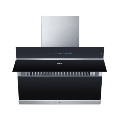 西门子 LS6EFK960W侧吸式大吸力油烟机智能联动抽油烟机蒸饭柜