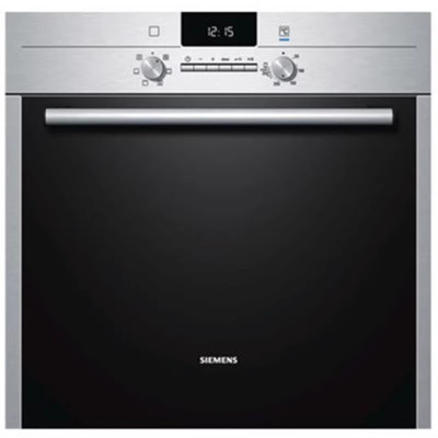 西门子HB43AB520W 嵌入式大容量电烤箱(不锈钢+黑色蒸饭柜