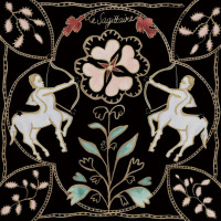 12星座 山羊绒大方巾戒指绒精薄细腻柔软围巾空调房大披肩 140*140cm