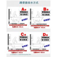 正品蹲便器冲水箱整套装 陶瓷蹲便池大便器防臭蹲厕整套蹲坑便池