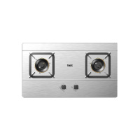 万家乐天然气不锈钢面板家用嵌入式双眼燃气灶JZT-PV2G