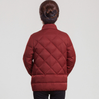 恒源祥羽绒服女立领冬装奶奶装加厚中老年60岁妈妈装保暖外套