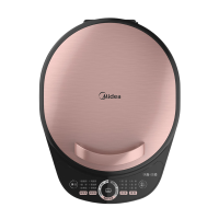 美的（Midea）电饼铛家用早餐机智能版煎烤机大烤盘烙饼机MC-JS3401线下同款