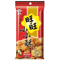 旺旺 膨化食品 小小酥 黑胡椒味60g包(休闲零食)