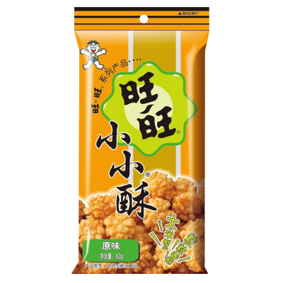 旺旺 膨化食品 小小酥 原味60g(休闲零食)