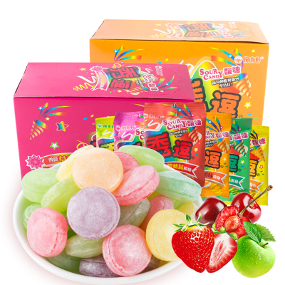 秀逗 酸糖混口味15g*24小包 中国台湾硬糖