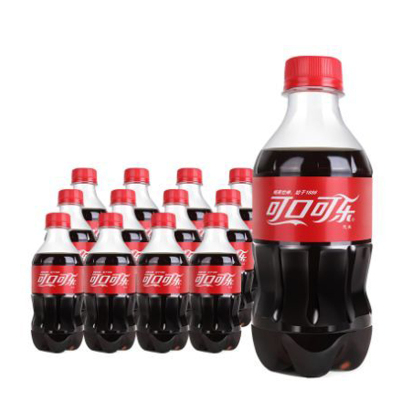 可口可乐 300ml*12瓶 碳酸饮料分享瓶