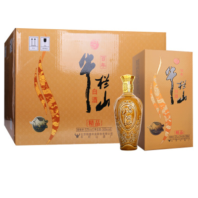 北京百年牛栏山二锅头精品52度500ml*6瓶整箱装浓香型白酒送礼