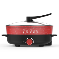 利仁家用电火锅 电热锅 多用途电煮锅料理锅 LPHG-2 4.5L