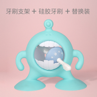 Douxbebe婴儿牙刷0-1-2-3岁硅胶软毛训练牙刷宝宝儿童乳牙刷