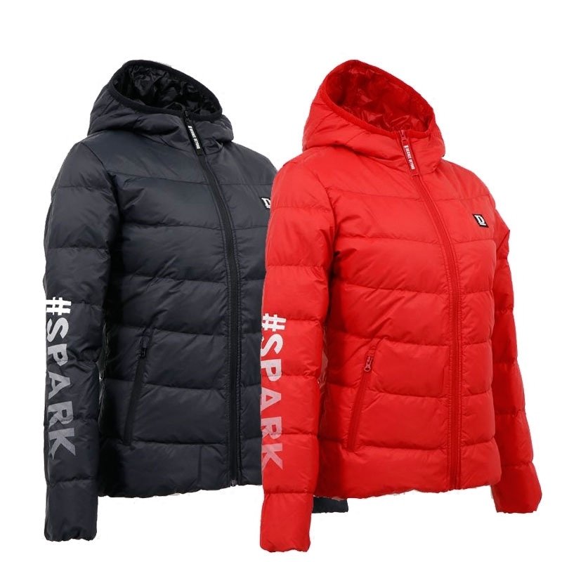 361羽绒服女装外套2017冬季新款361度保暖运动服短款轻薄羽绒服女