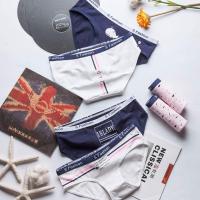 3条女士运动卡通内裤女日系纯棉可爱小清新低腰无痕全棉抗菌少女