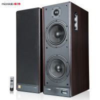麦博（microlab） SOLO9C 2.0多媒体有源HIFI音箱 电脑音箱家居电视音响木质音箱 黑色 音响