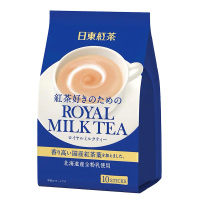 日东红茶牌 经典原味奶茶140g(10条) 香醇浓郁不腻口感 日本原装进口