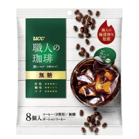 日本进口UCC无糖味胶囊咖啡浓浆液80g(含8颗*10g)