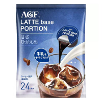 (24.3月底特价)日本进口AGF Blendy胶囊浓缩咖啡液微糖味24颗装量贩分享装