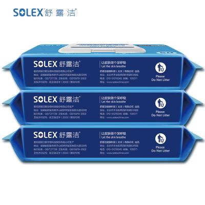 SOLEX舒露洁功能型护理湿巾（50抽）