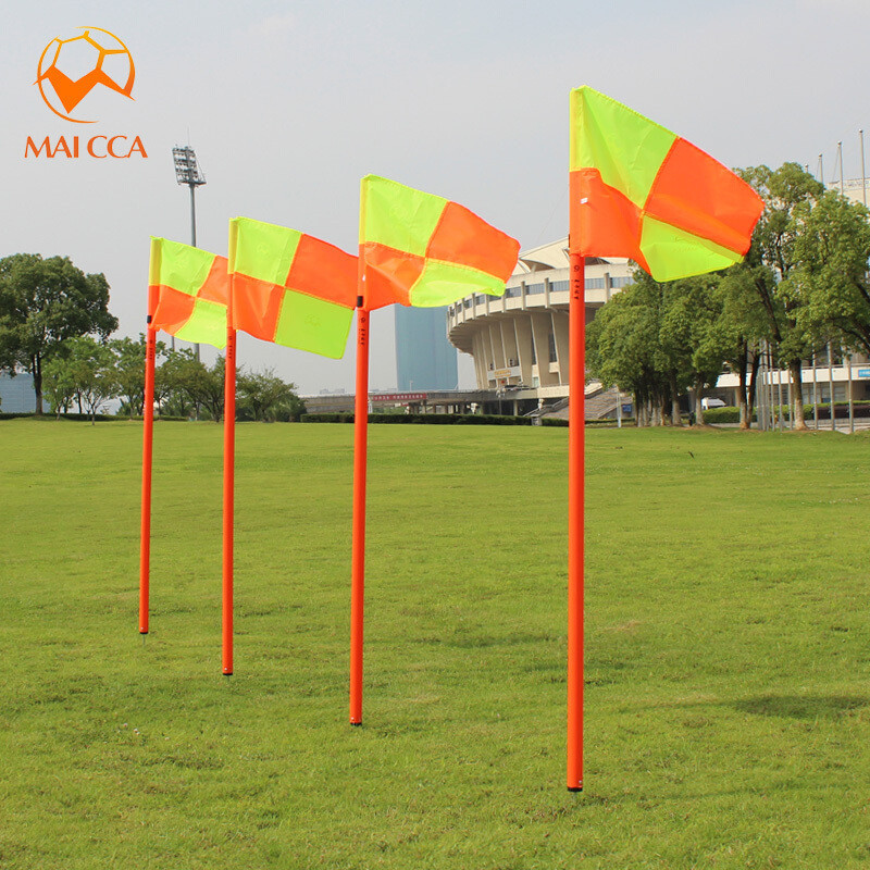 户外足球角旗子室外角旗标志杆角旗杆标志旗足球场角旗扎地角旗