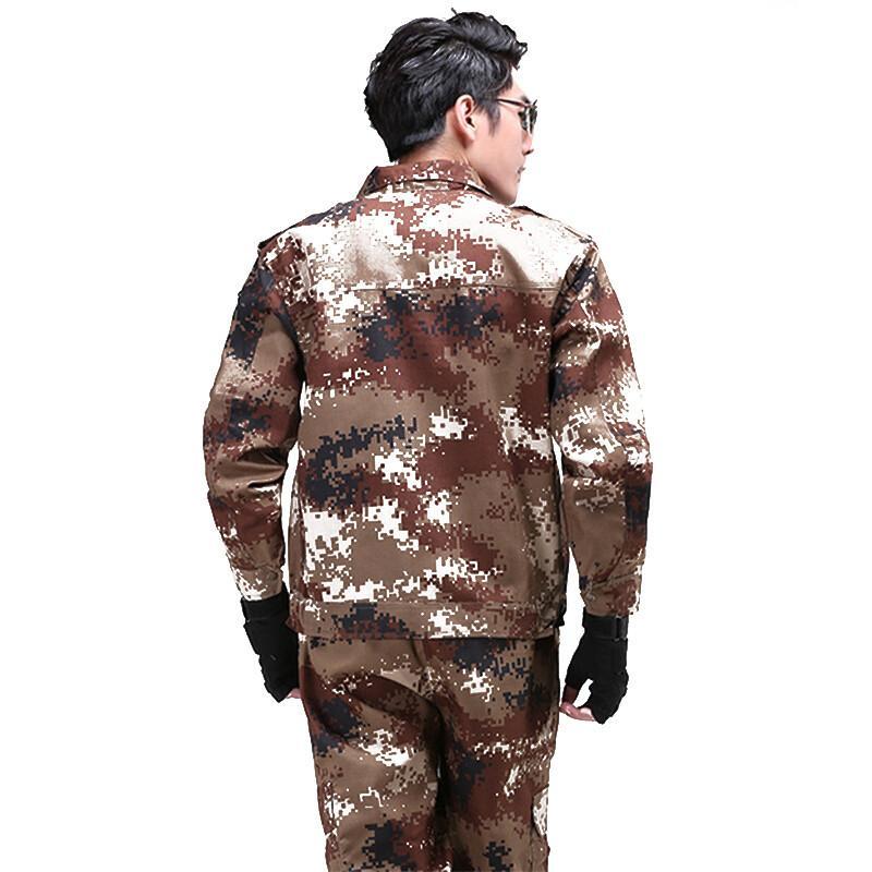 07荒漠迷彩作训服秋冬迷彩服男套装