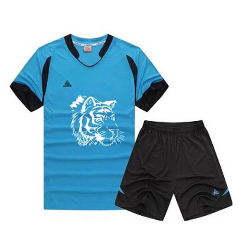 运动户外儿童成人足球套装 足球训练服 可印字号图片