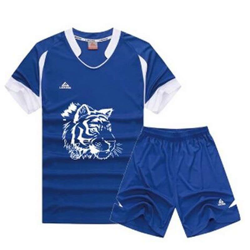 运动户外儿童成人足球套装 足球训练服 可印字号图片