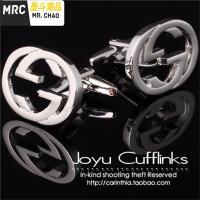 HJOYU 袖扣 袖钉 cufflinks 法式男士袖扣 古茨 袖扣 1HCF036  墨斗潮品